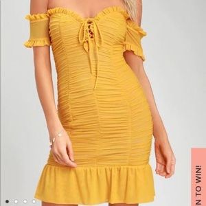 Lulu’s Off Shoulder Dress
